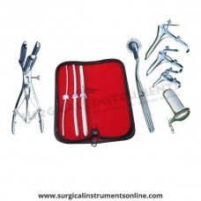 Hegar uterine dilator 3 pieces set,3-4, 7-8, 11-12, pinwheel, mathieu, grave 3pcs, collin large